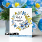 Penny Black Sky Liquid Watercolor 75-005 flowers