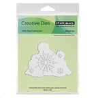 Penny Black Snow Family Cut Out Thin Metal Dies 51-395