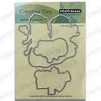 Penny Black Snow Folks Cut Out Dies 51-855