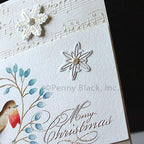 Penny Black Snowflakes Stick and Shine Sheets and Dies