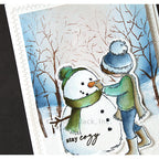 Penny Black Snowy Greetings Clear Stamps 31-081 cozy
