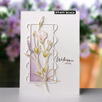 Penny Black Soft Petals Clear Stamp and Die Set welcome spring