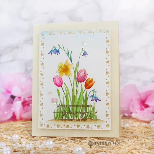 Penny Black Spring Emerges Clear Stamps 30-965 friendship