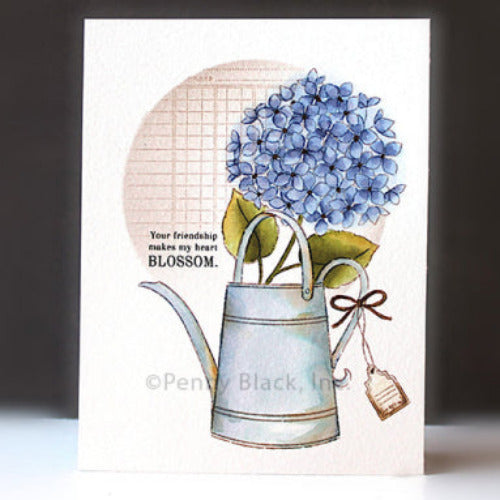 Penny Black Sprinkles Clear Stamp and Die Set blue