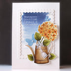 Penny Black Sprinkles Clear Stamp and Die Set orange