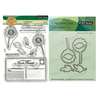 Penny Black Sunflowers Clear Stamp and Die Set