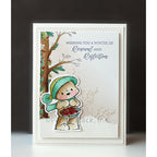 Penny Black Sweet Christmas Clear Stamp and Die Set bear