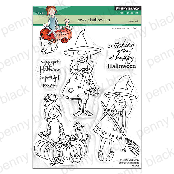 Penny Black Sweet Halloween Clear Stamps 31-262