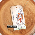 Penny Black Sweet Halloween Clear Stamps 31-262 no tricks tag