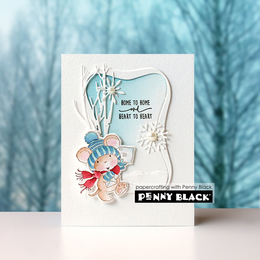 Penny Black Tiny Tinsel Clear Stamps 31-158 mouse