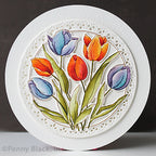 Penny Black Tulip Bunch Clear Stamps 31-137 spring