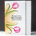 Penny Black Tulips In Bloom Clear Stamps 31-097 blooms