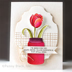 Penny Black Tulips In Bloom Cut Out Dies 51-859 here for you