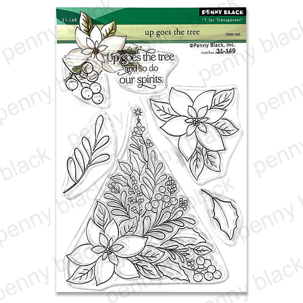 Penny Black Up Goes The Tree Clear Stamps 31-149 1