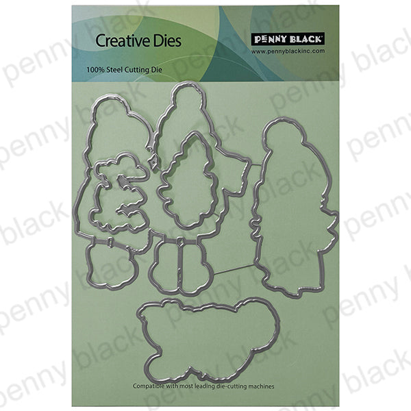 Penny Black Warm With You Clear Stamp and Die Set product image 2