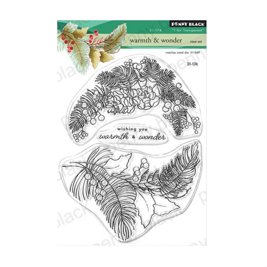 Penny Black Warmth and Wonder Clear Stamps 31-174