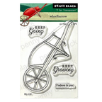 Penny Black Wheelbarrow Clear Stamp and Die Set image 1