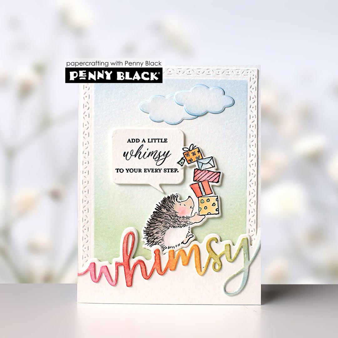 Penny Black Whimsy Edger Dies 52-008 presents