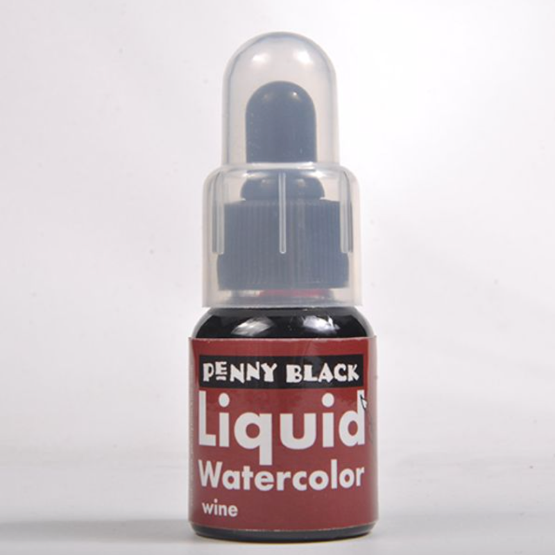 Penny Black Wine Liquid Watercolor 75-030