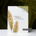 Penny Black Winter Wisdom Clear Stamps 31-173 joyful