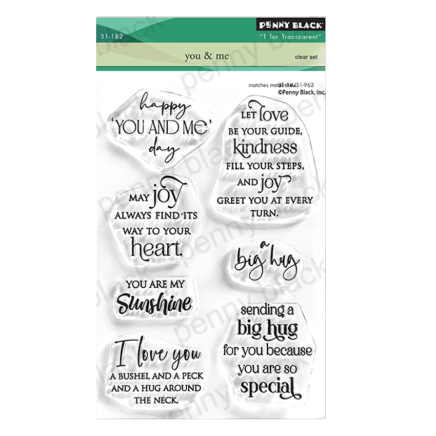 Penny Black You and Me Clear Stamps 31-182