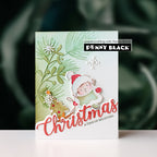 Penny Black Yuletide Delivery Cut Out Coordinating Dies 51-936 greenery