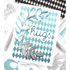 Simon Says Clear Stamp Pepita Background 1157ss Rain or Shine Hugs Card | color-code:ALT05