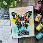 Tim Holtz Perspective Stamps with Simon Says Stamp Dies Bundle setps25 Simplicity Card