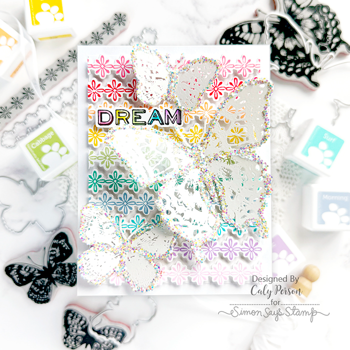Simon Says Stamp Perspective Wafer Dies 213sss Live Your Dream Card | color-code:ALT05