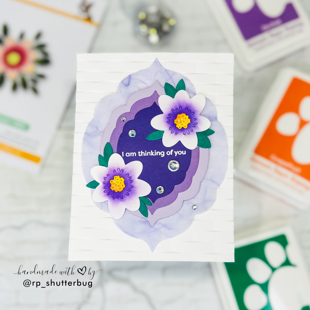 Simon Says Stamp Petal Tipped Labels Wafer Dies 8013sd You Are My Favorite Thinking of You Card | color-code:ALT01