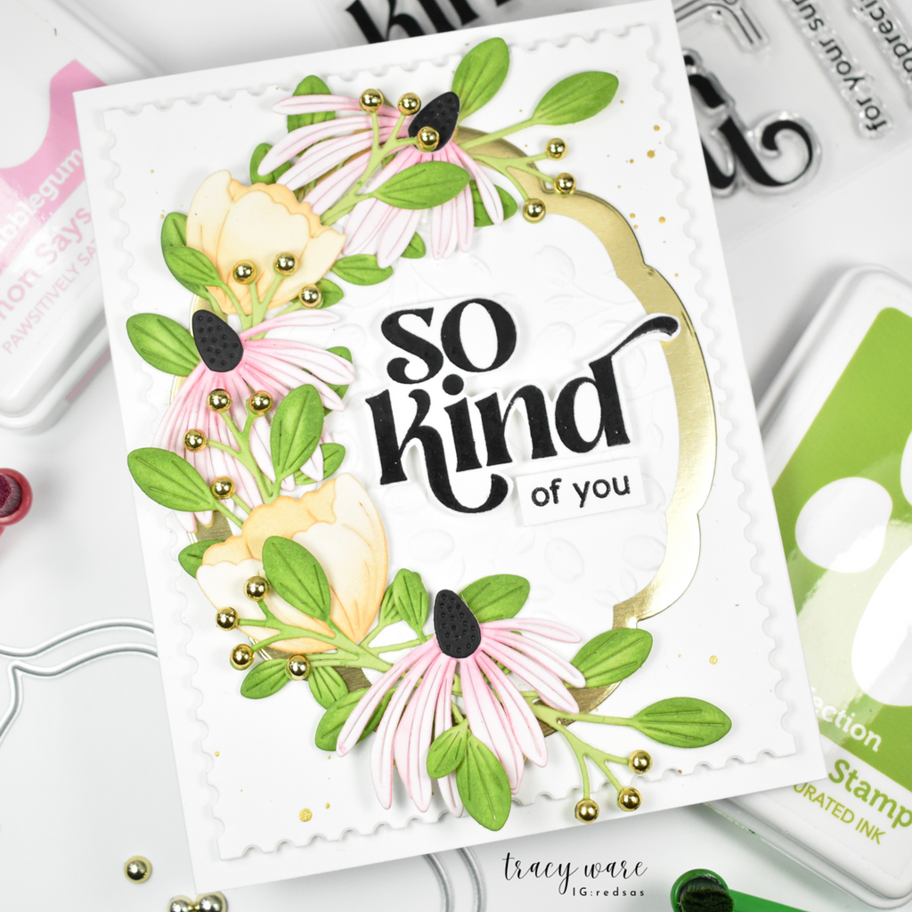 Simon Says Stamp Petal Tipped Labels Wafer Dies 8013sd You Are My Favorite So Kind Card | color-code:ALT09