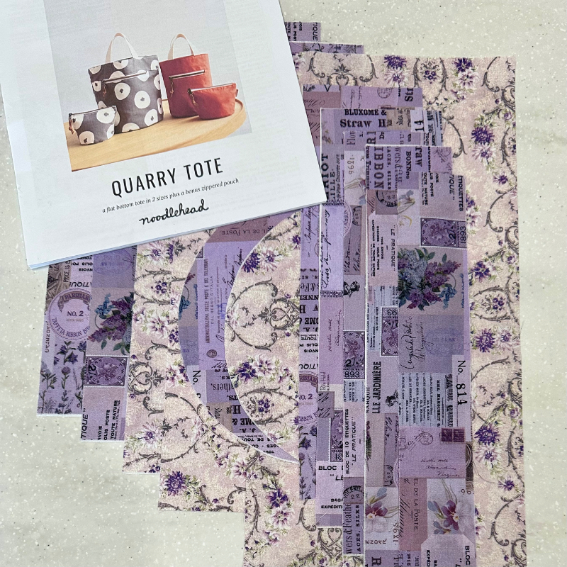 Tim Holtz Fabric Palette Purple Bundle of 10 Fat Quarters | color-code:ALT03