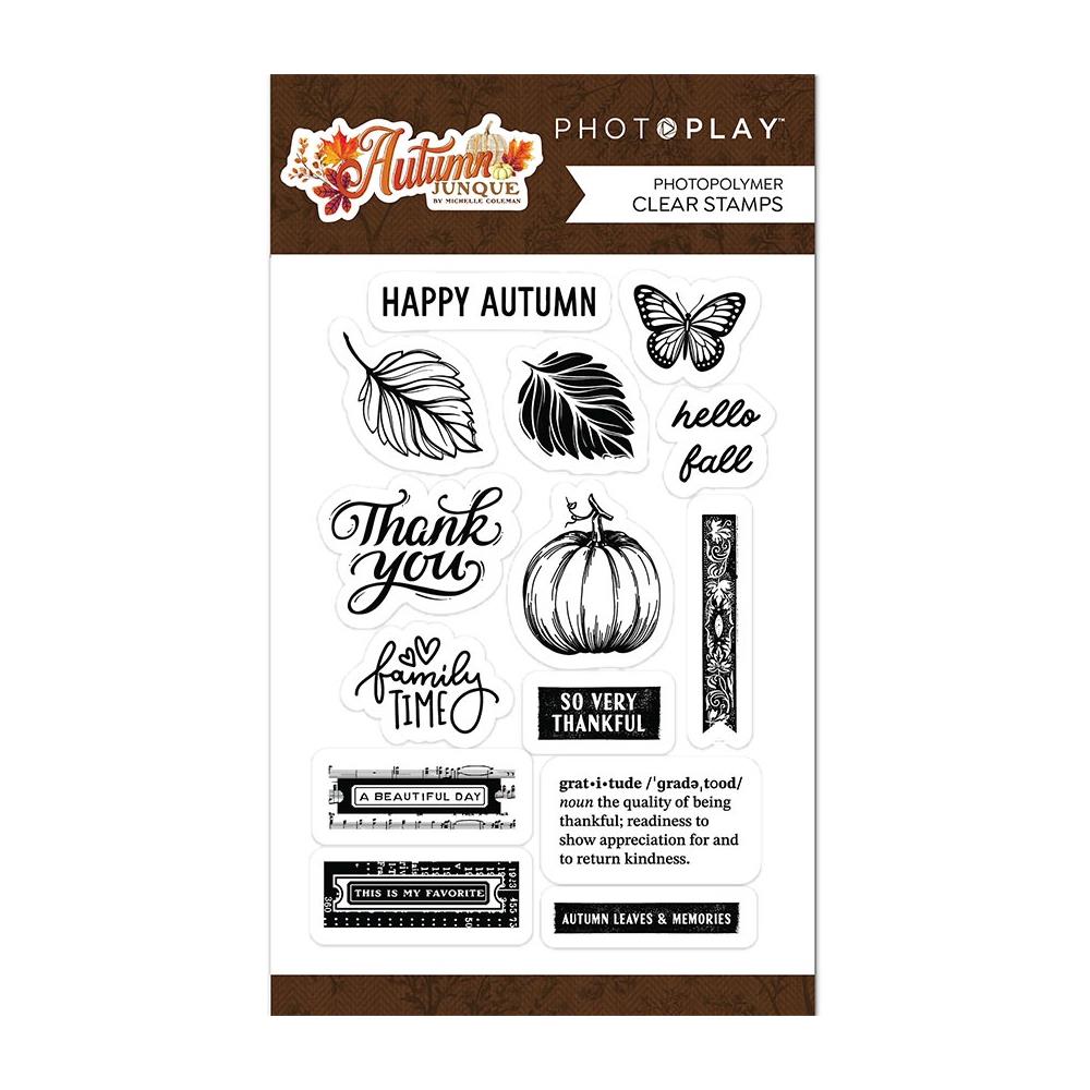 Photoplay Autumn Junque Clear Stamps ajq5145