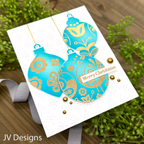 Simon Says Stamp Pincushion Plate Wafer Dies s910 All The Joy Christmas Card