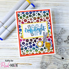 Pink and Main Crafty Pals Clear Stamps pm0654 kitty