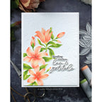 Pinkfresh Studio Delighted For You Bundle Floral Gratitude Card | color-code:ALT01