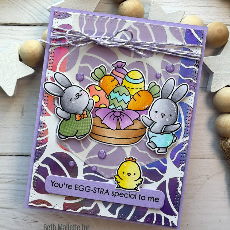 Pink and Main 18 Carrot Friendship Dies pnm827 foiled easter eggs