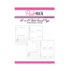Pink and Main A2 or A7 Sketch Journal Pages pmp175