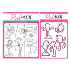Pink and Main A Tall Christmas Clear Stamp and Die Set