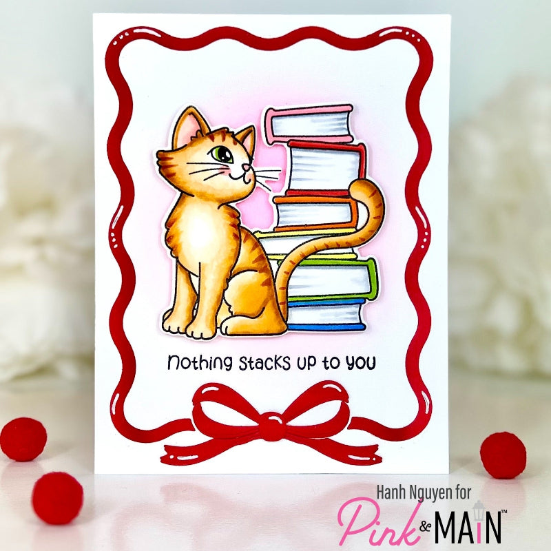Pink and Main April Cat Dies pnm854 rainbow books