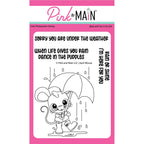 Pink and Main April Mouse Clear Stamps pm0777