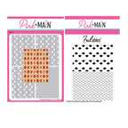 Pink and Main Arygle Foilables Sheets and Layering Stencils Set