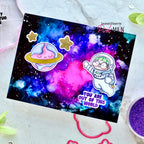 Pink and Main Asphalt Premium Black Ink Pad pmink45 outer space