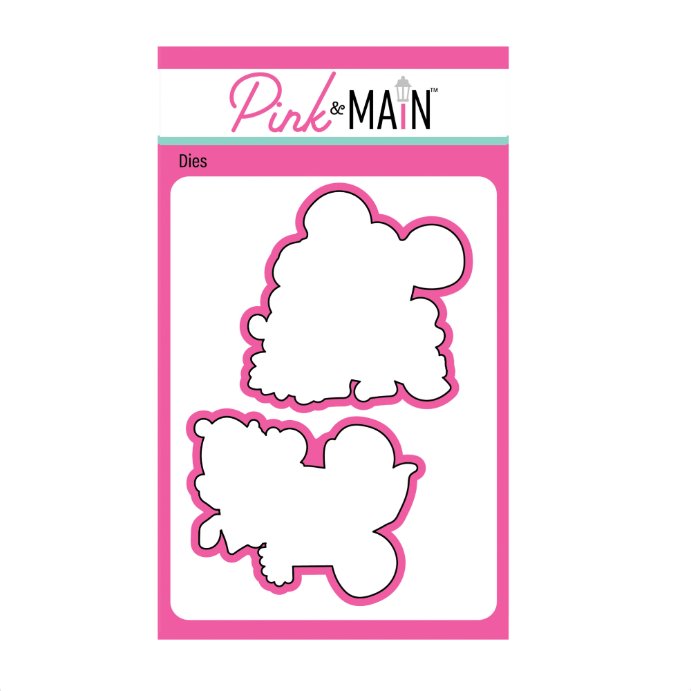 Pink and Main August Mouse Clear Stamp and Die Set image 2