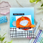 Pink and Main Ball Cap Foilables Cut Ups pmf321 happy fathers day