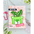 Pink and Main Bear Planter Dies pnm722 best of luck
