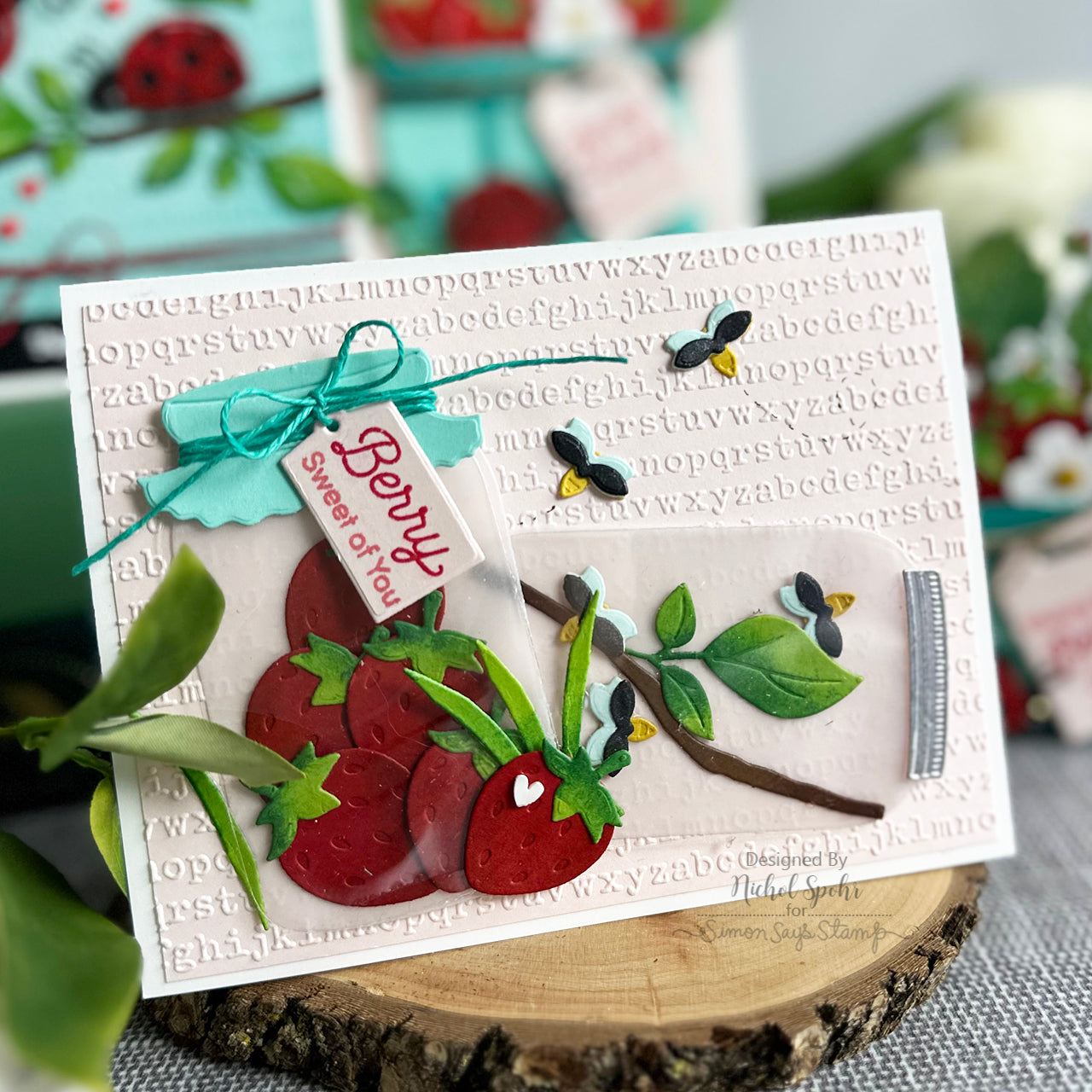 Pink and Main Berry Happy Clear Stamps pm0789 fireflies  color-code:ALT01