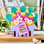 Pink and Main Berry Pop Up Card Dies pnm754 friend