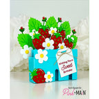 Pink and Main Berry Pop Up Card Dies pnm754 sweet birthday