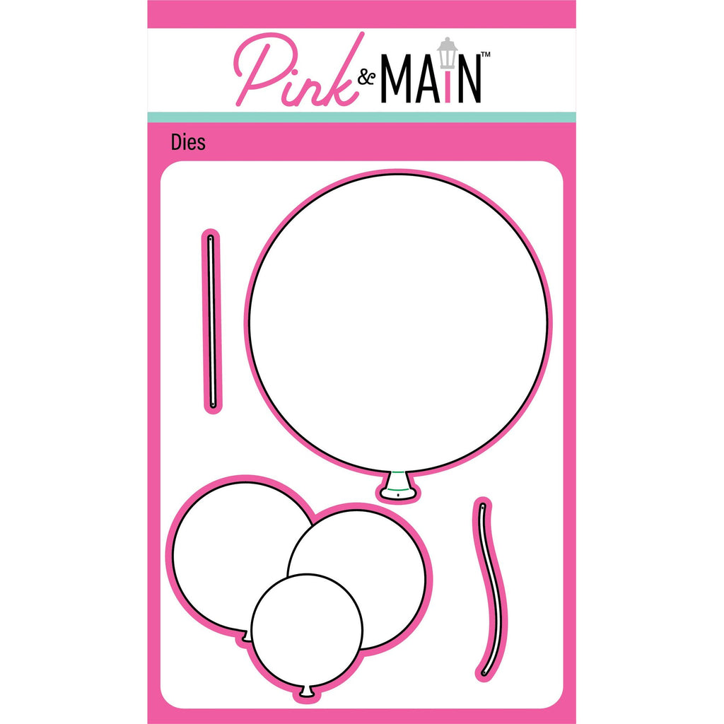 Pink and Main Big Balloon Dies pnm740
